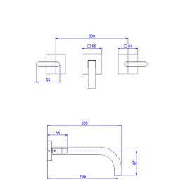 Misturador Lavatório Deca Parede Soul 1878.C38