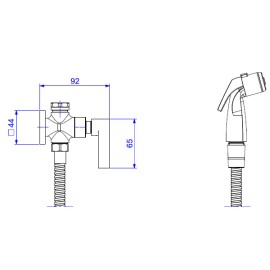 Ducha Higienica Deca Soul Registro/Derivação 1984.C38.ACT.CR