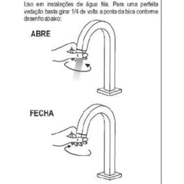 Torneira Tube bica alta Deca 1198.C.TUB