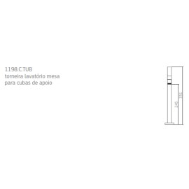 Torneira Tube bica alta Deca 1198.C.TUB